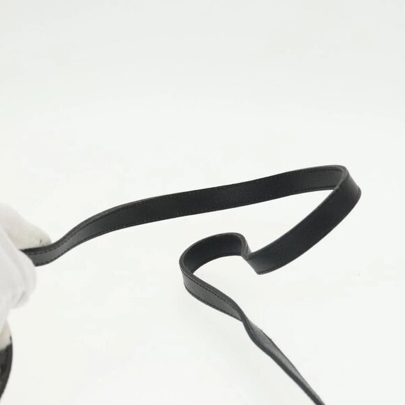 SAINT LAURENT PRADA Bag Coated canvas Nylon 2Set Black Beige Auth bs20228 - Picture 6 of 12